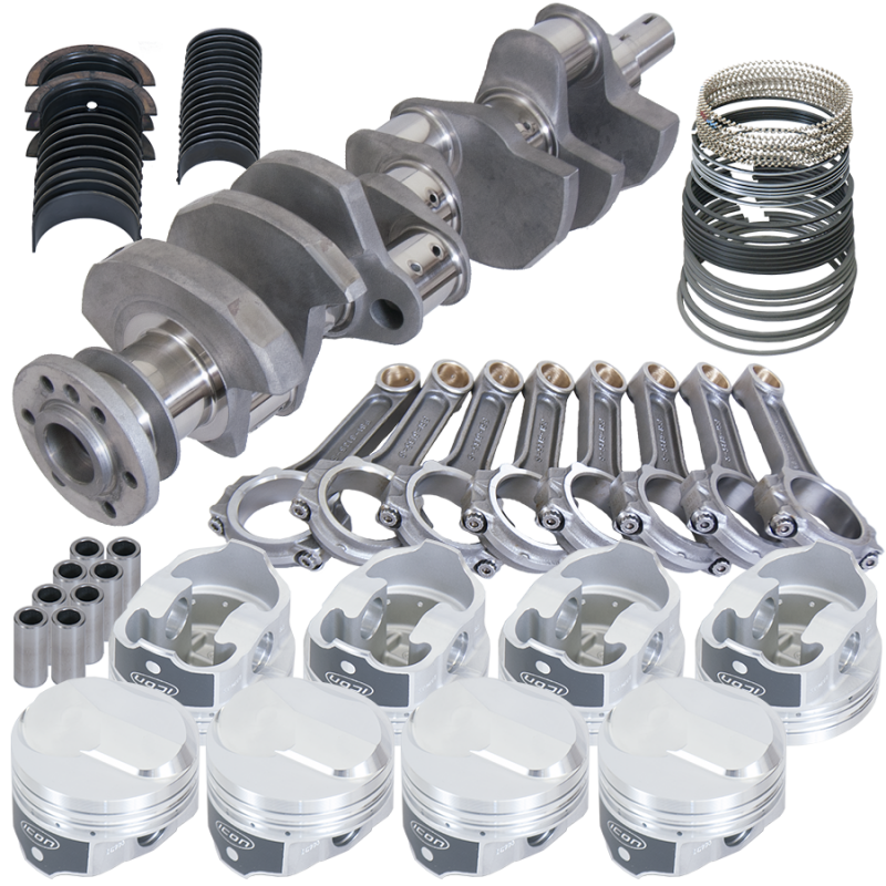 Eagle Chevy Tall Deck 454 4.500in Crank 6.660in H-Beam -3cc 4.320in Pistons Rotating Assembly main image 0