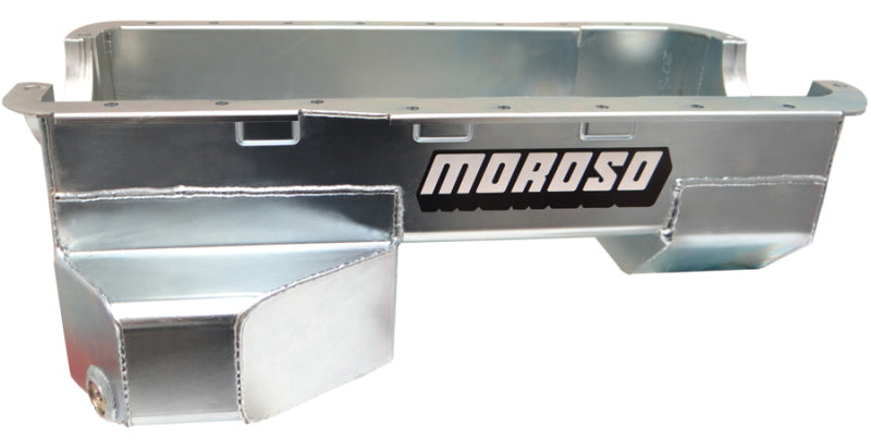 Moroso Ford 289-302 (w/Rear Sump) Wet Sump 7qt 9in Steel Oil Pan main image 0