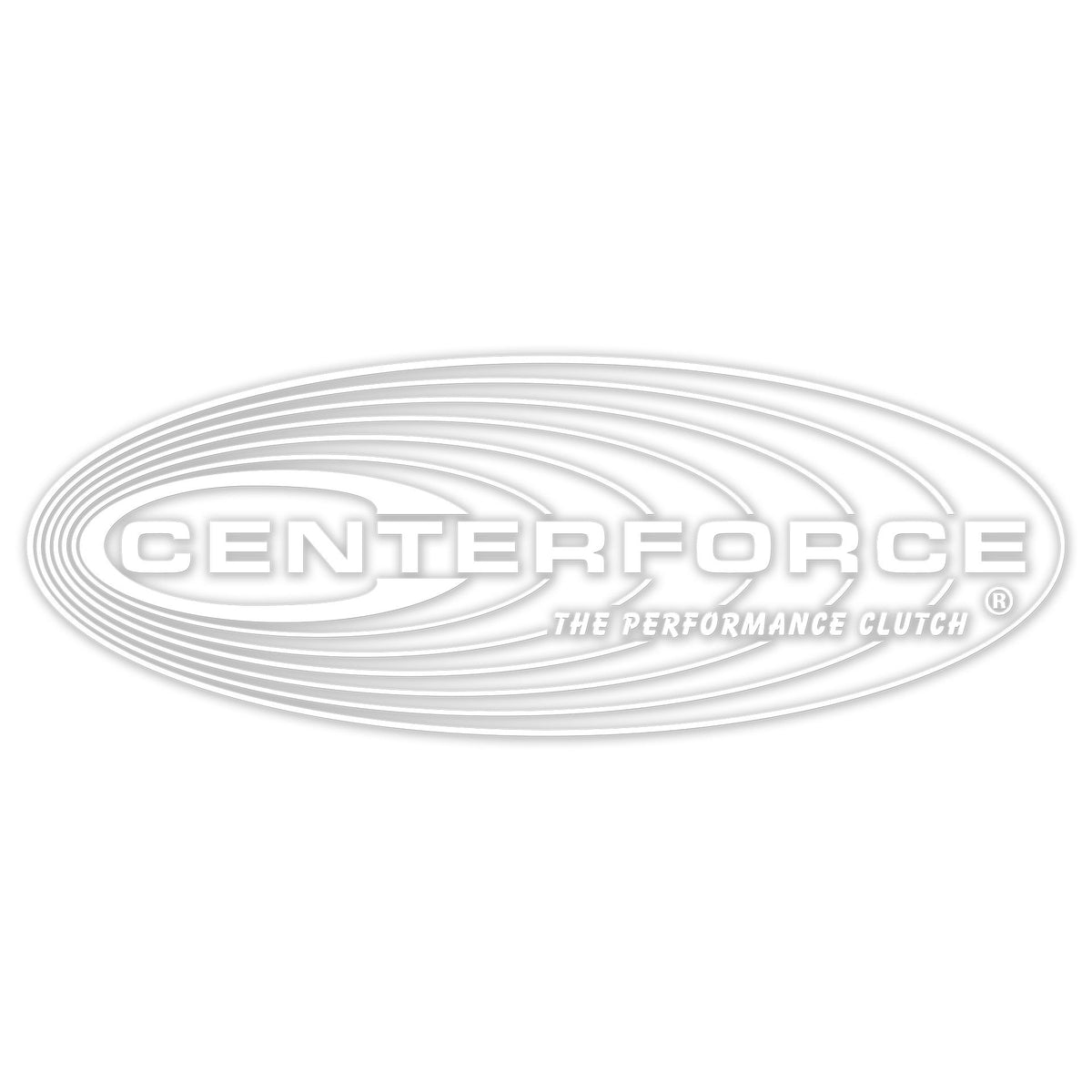 PN PR041602W Centerforce Guides and Gear Exterior Decal BlowBy Racing