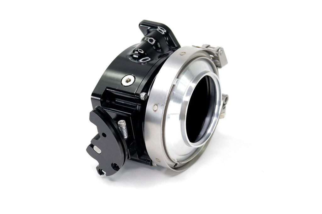 ICON 92/95mm Cable Drive Throttle Body (Black) w/ Interchangeable Connection-Motion Raceworks-Motion Raceworks