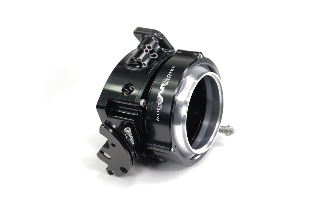 ICON 92/95mm Cable Drive Throttle Body (Black) w/ Interchangeable Connection-Motion Raceworks-Motion Raceworks