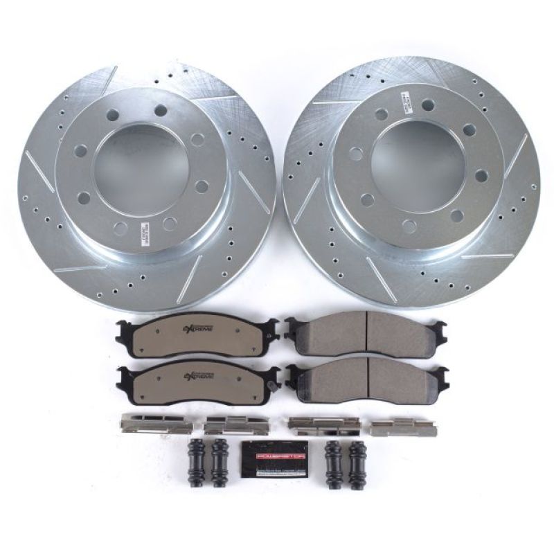 Power Stop 03-08 Dodge Ram 3500 Front Z36 Truck & Tow Brake Kit – Blow ...