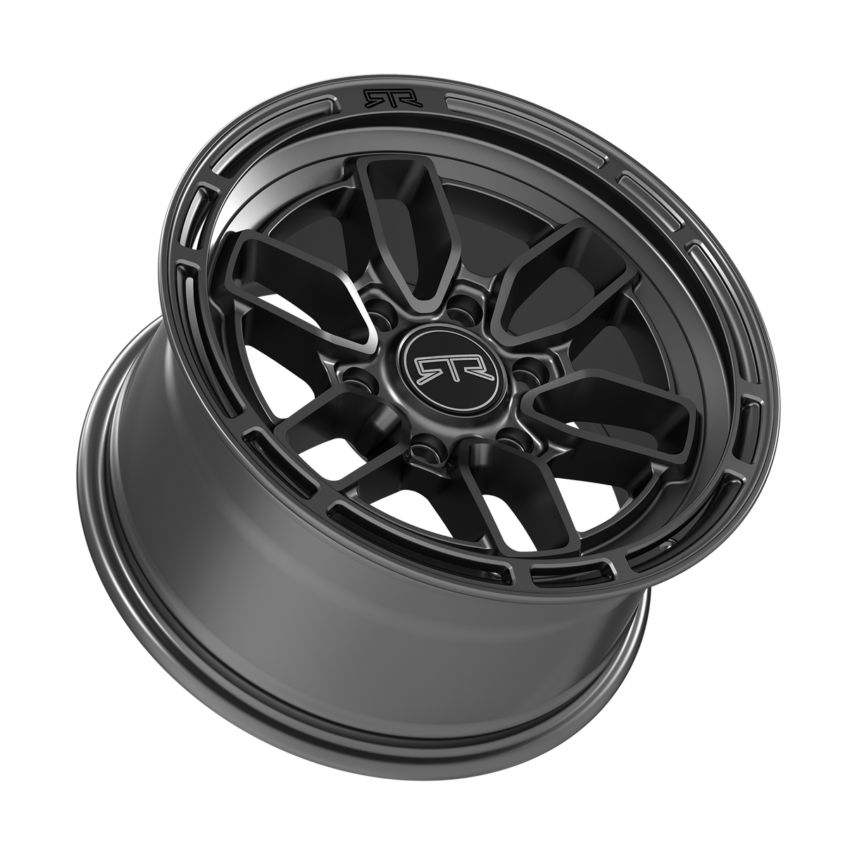 Rtr Rims RTR EVO 6 Satin Charcoal Wheel - 17x9; 6x135; 0mm - 2015-2022 Ford F-1 ...