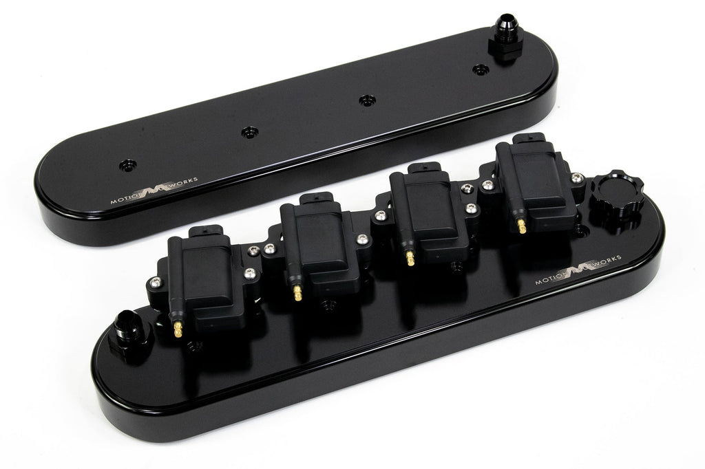 Motion Raceworks Billet LS Valve Covers 10-120BLK-Motion Raceworks-Motion Raceworks