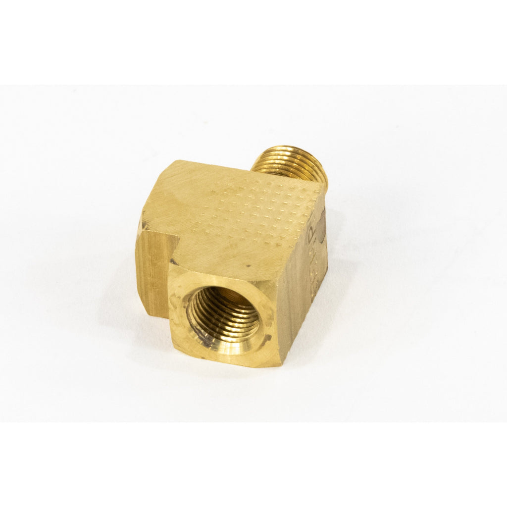 Brass "T" for Wastegate Sensor Mounting for Dome Pressure 1/8" NPT 25-10001-Motion Raceworks-Motion Raceworks