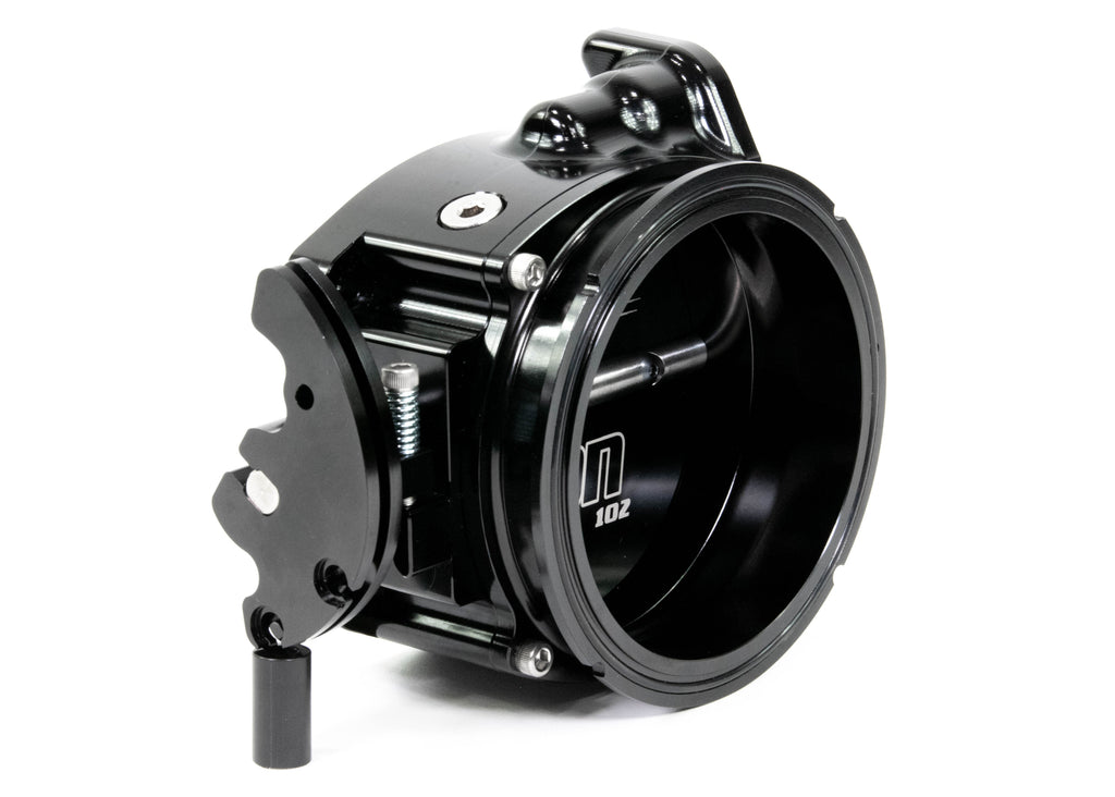 ICON 92/95mm Cable Drive Throttle Body (Black) w/ Interchangeable Connection-Motion Raceworks-Motion Raceworks