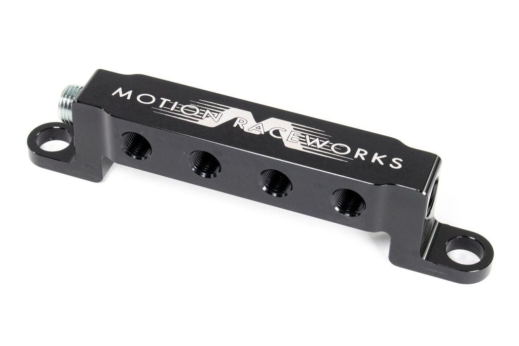 Motion Raceworks Vacuum Boost Reference Billet Aluminum Distribution Block 18-10020-Motion Raceworks-Motion Raceworks