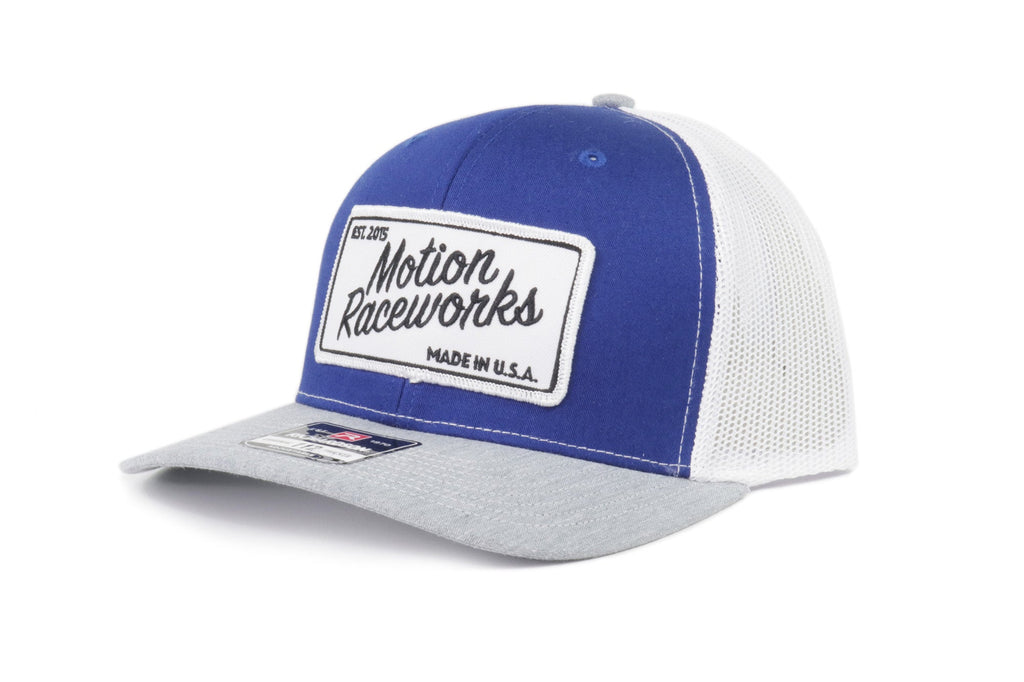 Motion Heritage Hat Dark Blue/White Snapback 95-130-Motion Raceworks-Motion Raceworks