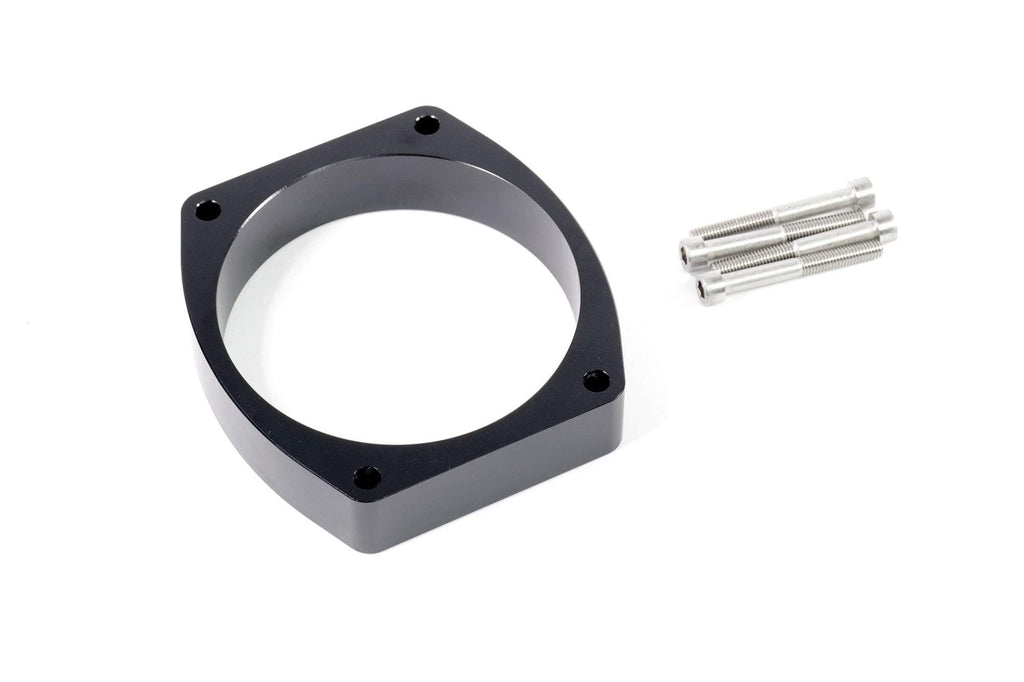 102mm 1" Throttle Body Spacer (LS 4-Bolt Pattern) 10-14018BLK-Motion Raceworks-Motion Raceworks