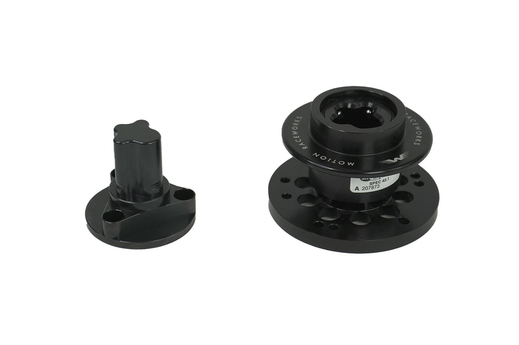 Motion GM/Ford Bolt-On SFI Steering Quick Release Hub 5/6 Bolt Pattern 15-270-Motion Raceworks-Motion Raceworks