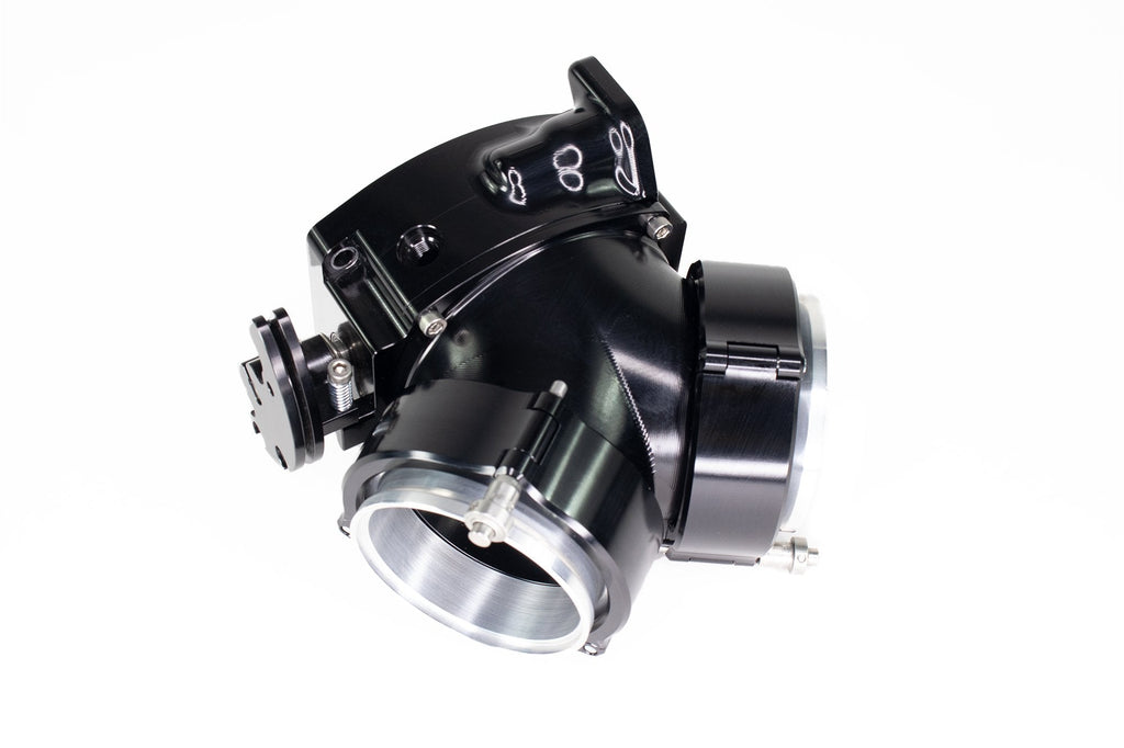 ICON 92/95mm Cable Drive Throttle Body (Black) w/ Interchangeable Connection-Motion Raceworks-Motion Raceworks