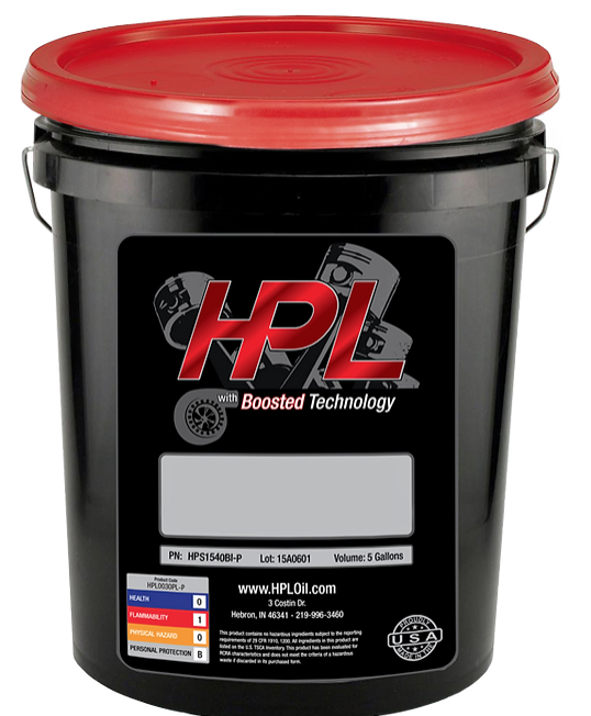 HPL - Motor Oil 5W20 pail - 5 Gal - HPL0520-P – Blow-By Racing